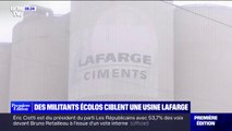 Des militants écologistes ciblent une usine Lafarge des Bouches-du-Rhône pour dénoncer la pollution atmosphérique