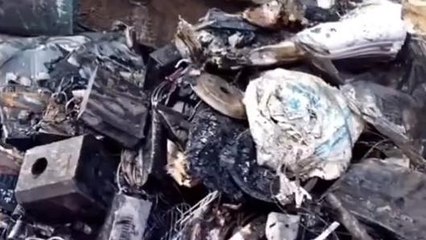 पीलीभीत:शॉर्ट सर्किट से दुकान में लगी आग,लाखों का सामान जलकर हुआ राख