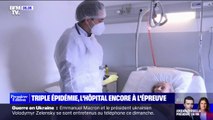L'hôpital de la Timone à Marseille sous tension face à la triple épidémie de Covid-19, bronchiolite et grippe