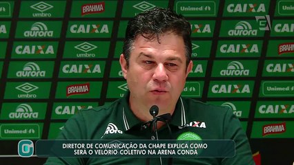 Diretor de comunicação da Chape explica como será o velório coletivo na Arena Condá