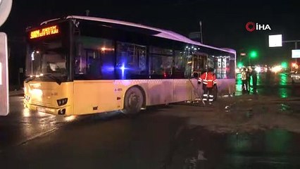 İstanbul'da korkunç kaza! İETT otobüsü ters yola daldı; 14 yaralı var!