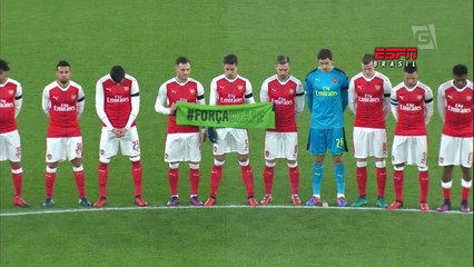 Clubes europeus seguem onda de homenagens à Chapecoense