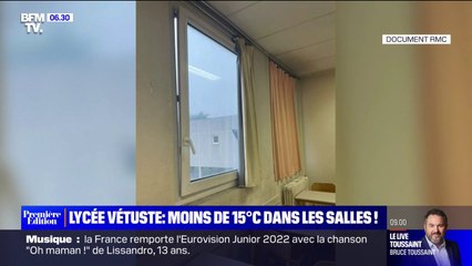 Seine-Saint-Denis: jusqu'à moins de 15°C dans les salles d'un lycée