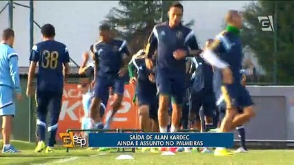Palmeiras tenta seguir vida sem Kardec e treina em São Paulo