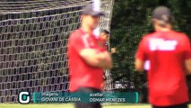 De olho no Inter, São Paulo treina com desfalques
