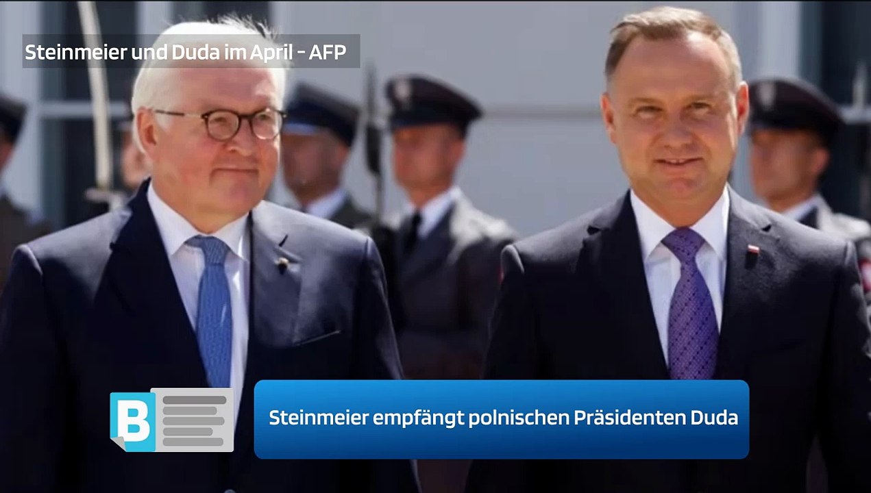 Steinmeier empfängt polnischen Präsidenten Duda