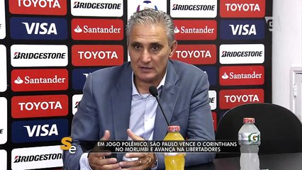 Em jogo polêmico, São Paulo vence Corinthians e segue na Libertadores