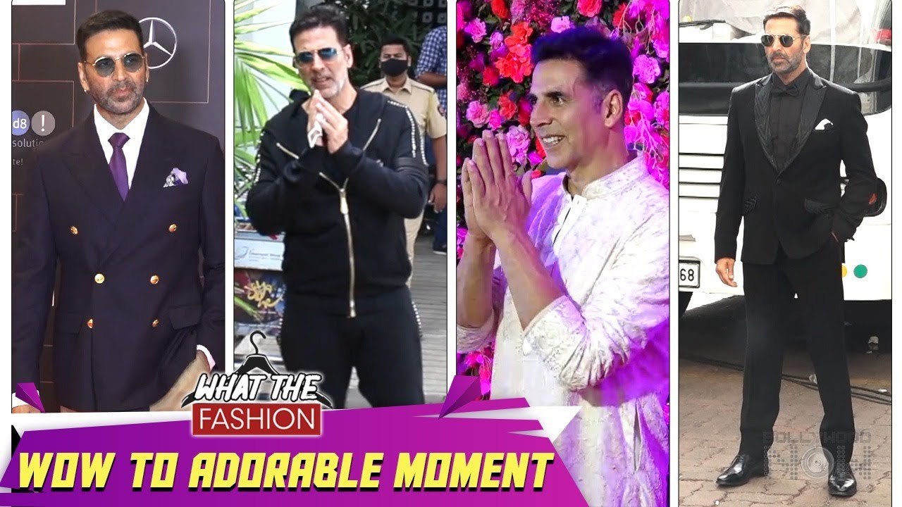 Akshay Kumar's Amazing Fashion Sense At Various Events Wow and Intresting Moments