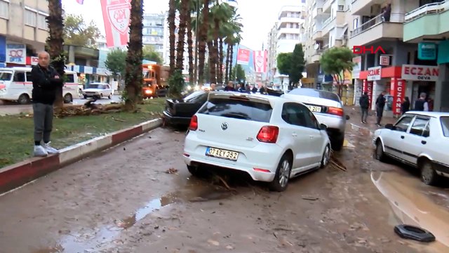 Selin vurduğu Kumluca'dan gündüz görüntüleri