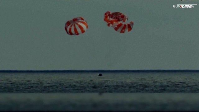 Retour sur Terre réussi pour la capsule Orion après 25 jours dans l'espace