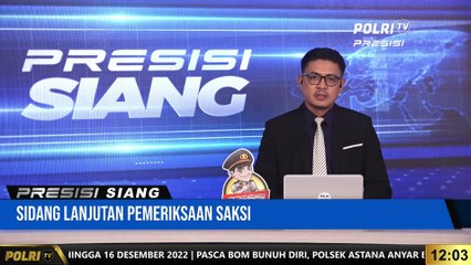 Sidang Lanjutan Kasus Pembunuhan Brigadir J Hari Ini