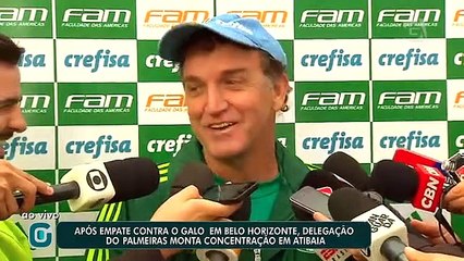 Após empate, delegação do Palmeiras se concentra em Atibaia