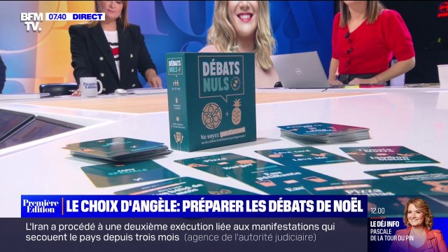 Le choix d'Angèle - Débats nuls , le jeu pour débattre en famille ou s'entraîner à la rhétorique