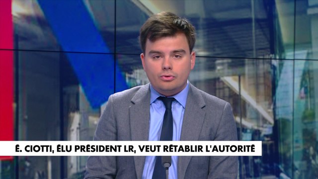 L'édito de Gauthier Le Bret : «Éric Ciotti, président LR, veut rétablir l’autorité»