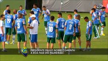 Na reapresentação do Palmeiras, Paulo Nobre exalta força do grupo