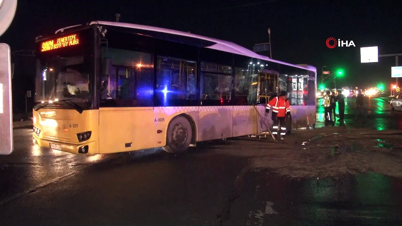 İBB'nin başkanı da otobüsü de ters yönde ilerliyor! Otobüs dehşet saçtı: Çok sayıda kişi yaralandı