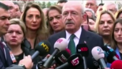 Klıçdaroğlu Adalet Bakanlığına yürüdü