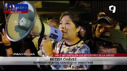 Betssy Chávez: "Patricia Benavides es la responsable de las muertes en el país"