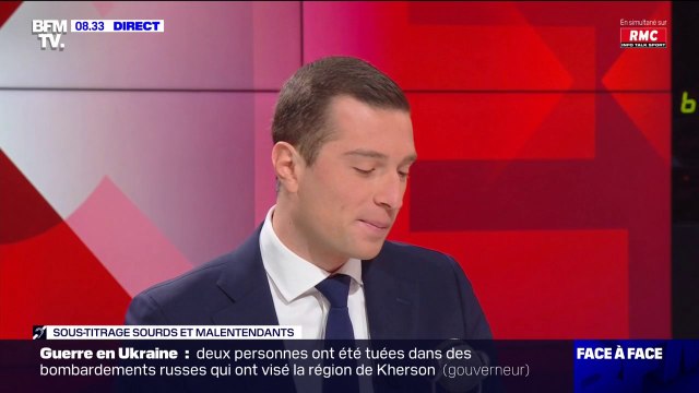 France-Maroc: Jordan Bardella craint des débordements mercredi soir