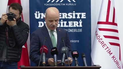 YÖK Başkanı Özvar: "Üniversite dergilerinin uluslararası görünürlüğü arttırılırken kamu sorumluluk ve bilimsel etik değerler de göz ardı...
