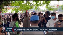 Polisi Bubarkan Demo HAM Tak Berizin