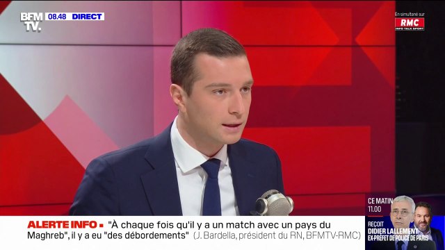 Jordan Bardella: La carte de l'immigration est exactement la carte de l'insécurité et de la violence dans notre pays