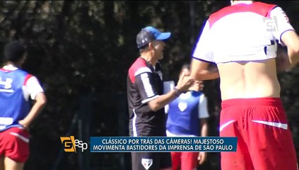 Osorio treina o São Paulo antes de seu primeiro clássico contra o Corinthians