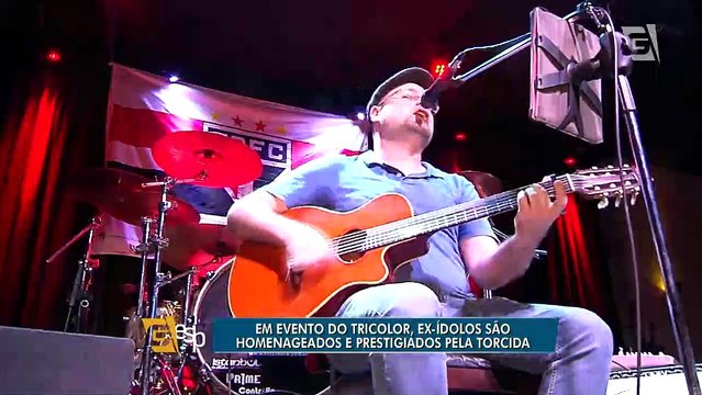 Em evento do Tricolor, ex-ídolos são homenageados e prestigiados pela torcida