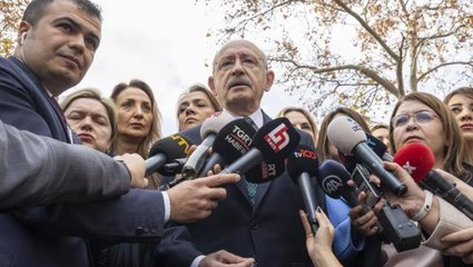 Bakanlığın önüne giden Kılıçdaroğlu, sosyal medyadan açıklama yaptı: Yiğit polislerimiz operasyon için emir bekliyor