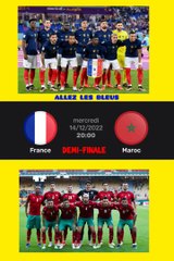 DEMI-FINALE MERCREDI 14 DECEMBRE 20H00 FRANCE ALLEZ LES BLEUS