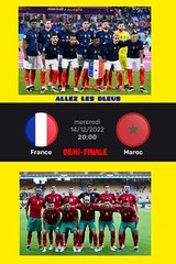 DEMI-FINALE MERCREDI 14 DECEMBRE 20H00 FRANCE ALLEZ LES BLEUS