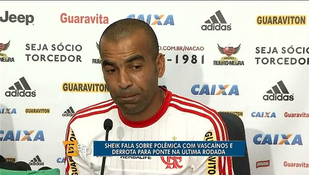 Sheik fala sobre polêmica com vascaínos e derrota para Ponte na última rodada