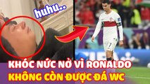 Thấy Bồ Đào Nha “BỊ LOẠI” khỏi WC, chồng nằm khóc “Nức nở” vì là fan của Ronaldo lâu năm