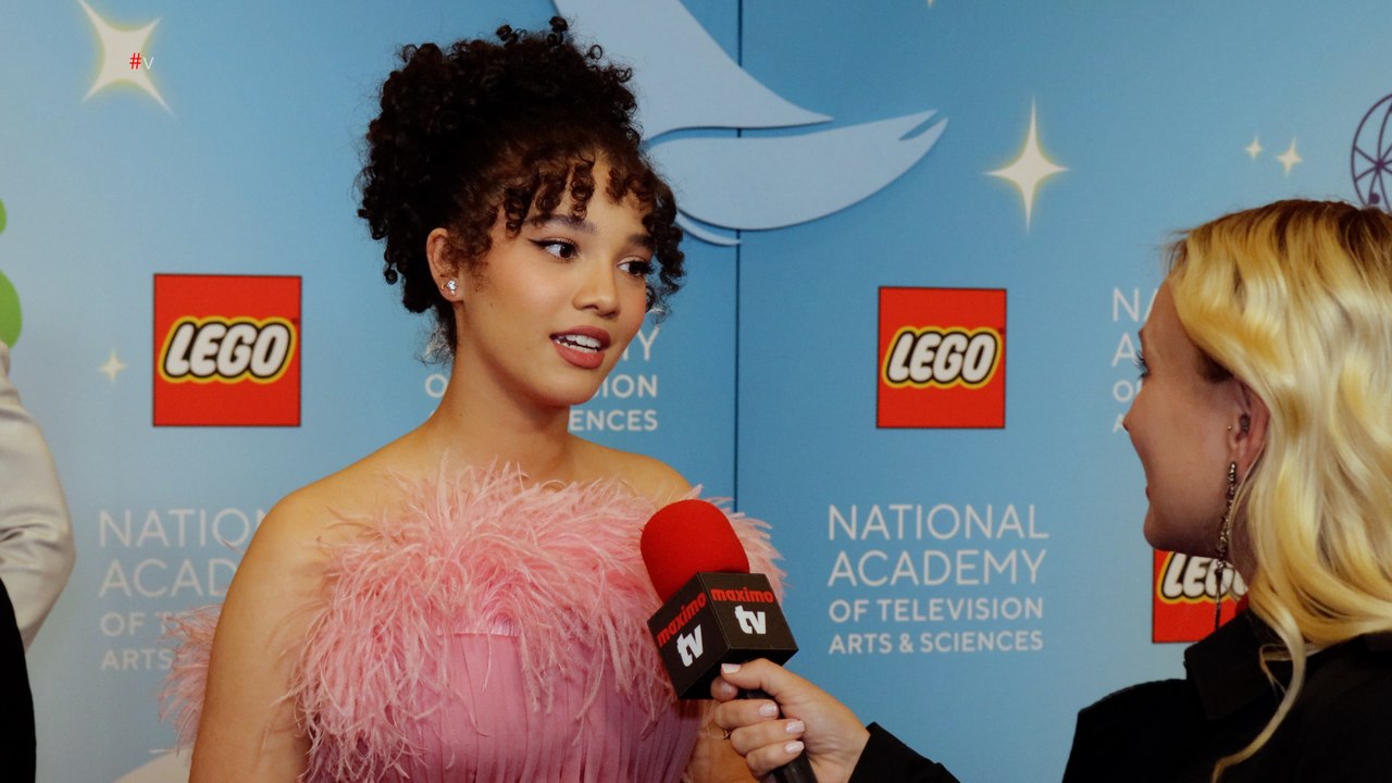 Malia Baker Interview "1st Annual Children's & Family Emmy Awards" in