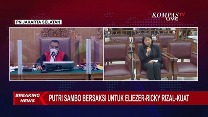 Beda Keterangan Putri dengan Eliezer, Hakim: Katanya Saudara Main Handphone, Sekarang Bilang Tidur