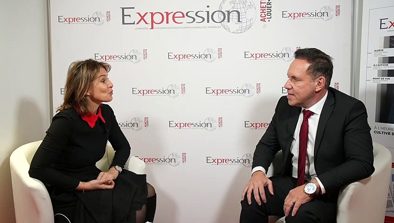 Salon FNAIM 2022 - Interview de François Moerlen Fondateur de LOCAGESTION réalisée par Stéphanie de Muru