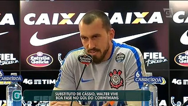 Substituto de Cássio, Walter vive boa fase no Corinthians
