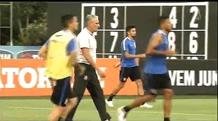 Em semana de folga, Timão prioriza os treinamentos