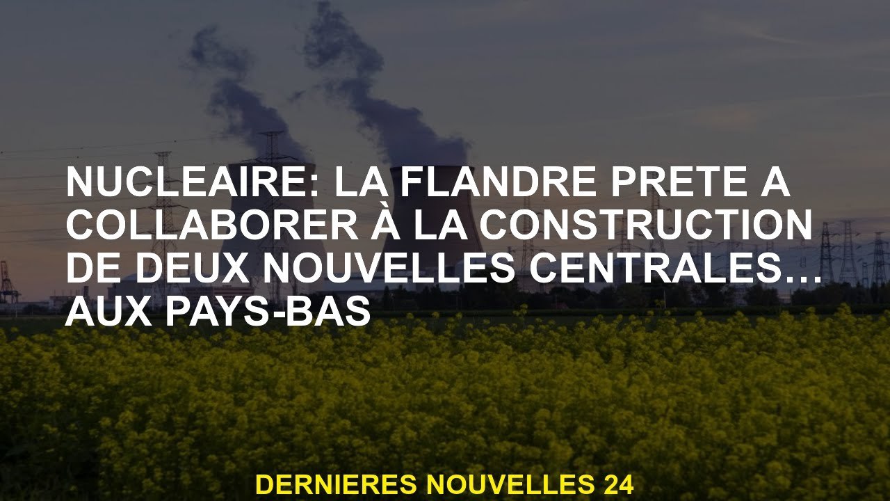 Nuclear: Flandre prêt à collaborer à la construction de deux nouvelles centrales électriques ... aux