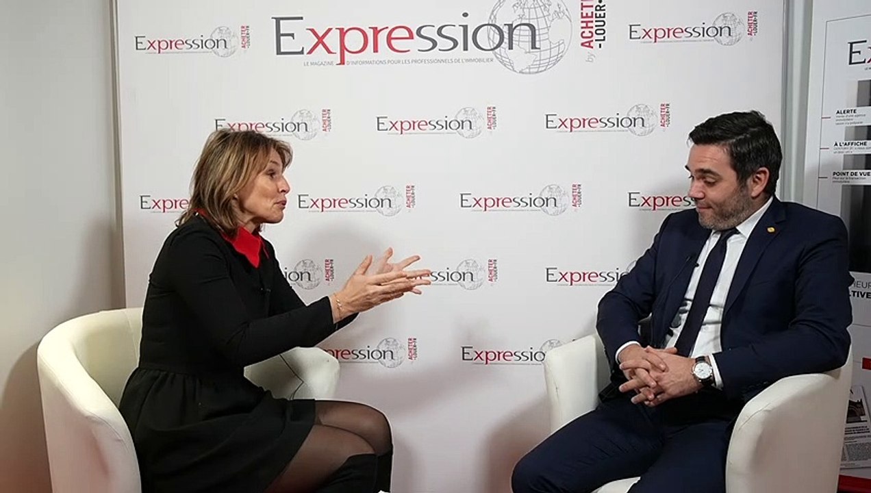 Salon FNAIM 2022 - Interview de Jonathan Le Corronc Clady Président de la FNAIM Vaucluse réalisée par Stéphanie de Muru