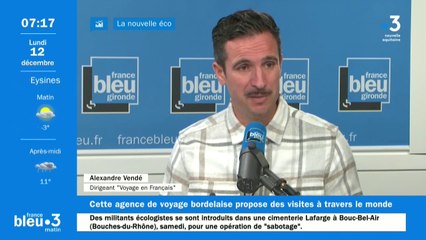 Alexandre Vendé, fondateur de Voyage en français