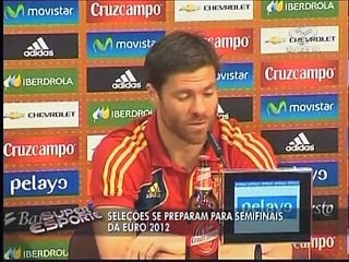 Seleções se preparam para as semifinais da Euro 2012