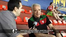 Maestro e torcedor, João Carlos Martins acompanha Portuguesa