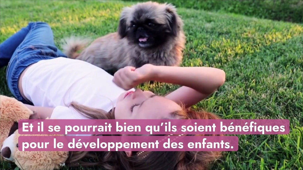 Comment les animaux de compagnie contribuent-ils au développement des enfants ?