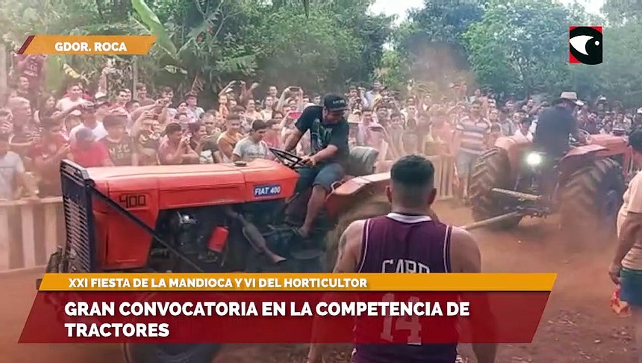 Gran convocatoria en la competencia de tractores