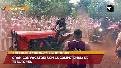 Gran convocatoria en la competencia de tractores
