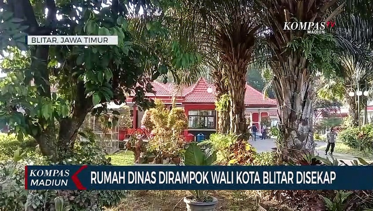 Rumah Dinas Dirampok Wali Kota Blitar Disekap