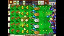 Playing Game Plants vs Zombies