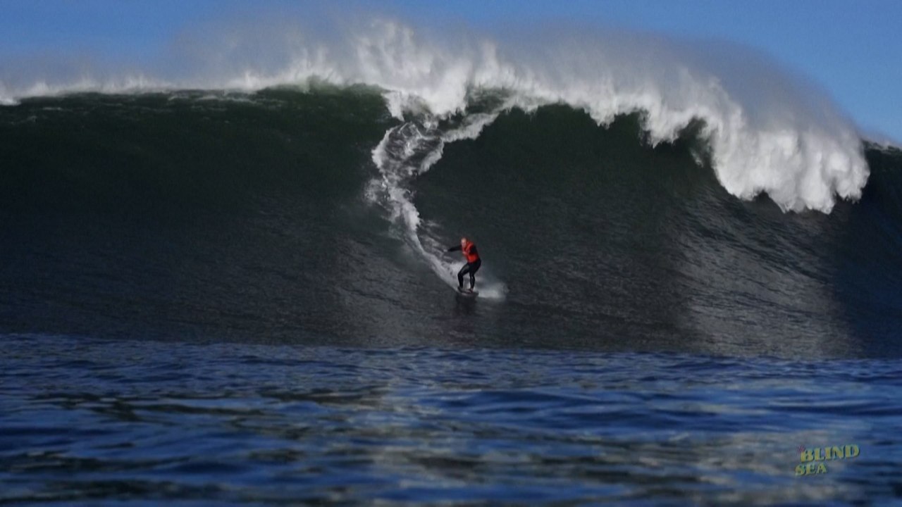 Le surfeur aveugle Matt Formston, à la conquête des plus grosses vagues du monde