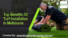 Top Benefits Of Turf Installation In Melbourne - Video